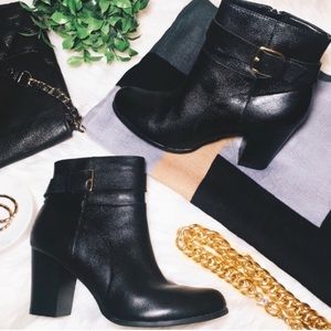 Black Cole Haan Ankle Boots. Genuine leather